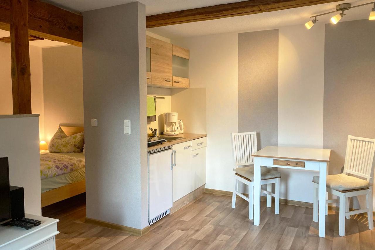 Ferienwohnung Alte Gaertnerei Thale Exterior foto