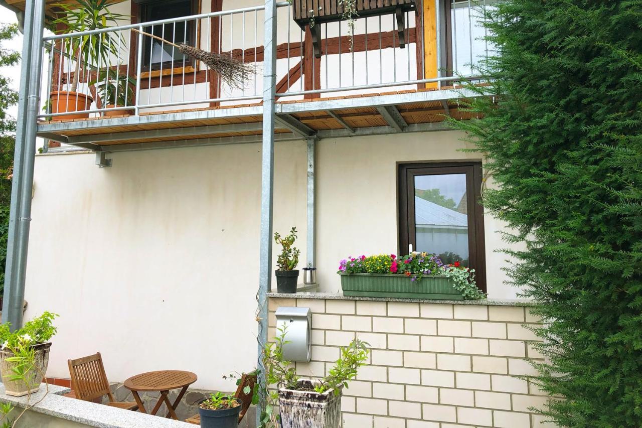 Ferienwohnung Alte Gaertnerei Thale Exterior foto